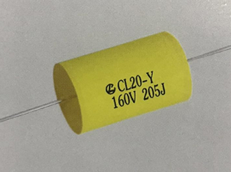 CL20-Y金属化聚酯膜圆轴向直流电容器