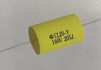 CL20-Y金属化聚酯膜圆轴向直流电容器(图1)